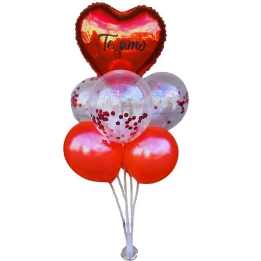 Arreglo de globos te amo